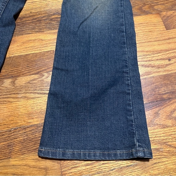 Y2K Express Sarula Precision Fit Low Rise Flare Jeans Women’s Size 4 S Whiskered - Picture 7 of 14